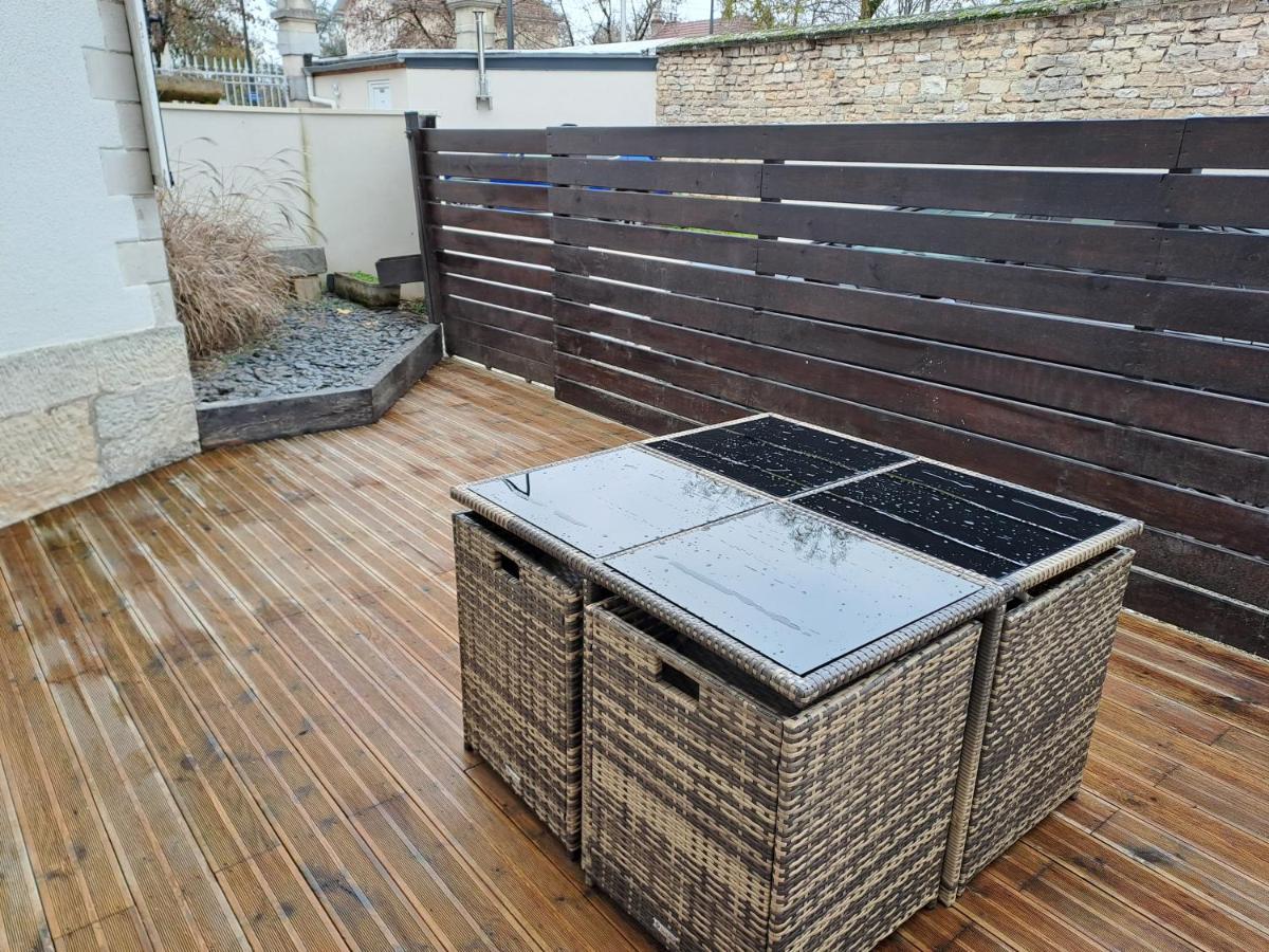 Bel Appartement Grande Terrasse Avec Parking A Дижон Екстериор снимка